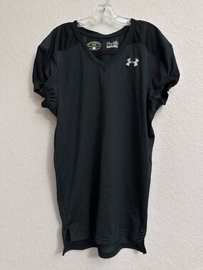 Under Armour Men's Black Football Practice Jersey Size Medium S/S
